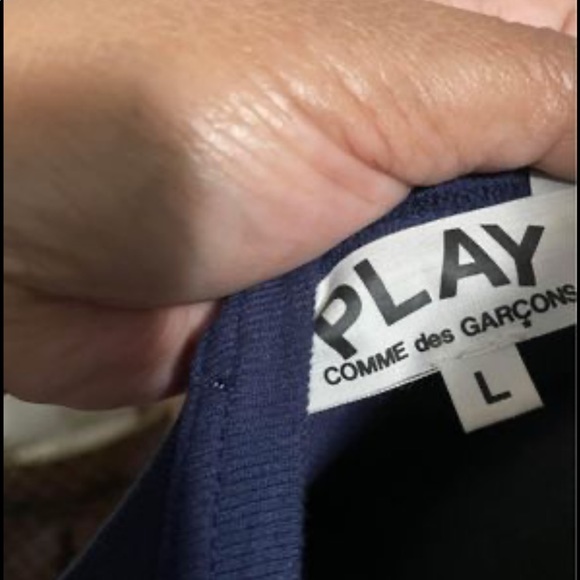 Comme de Garcons Play large tshirt -women - Picture 3 of 4